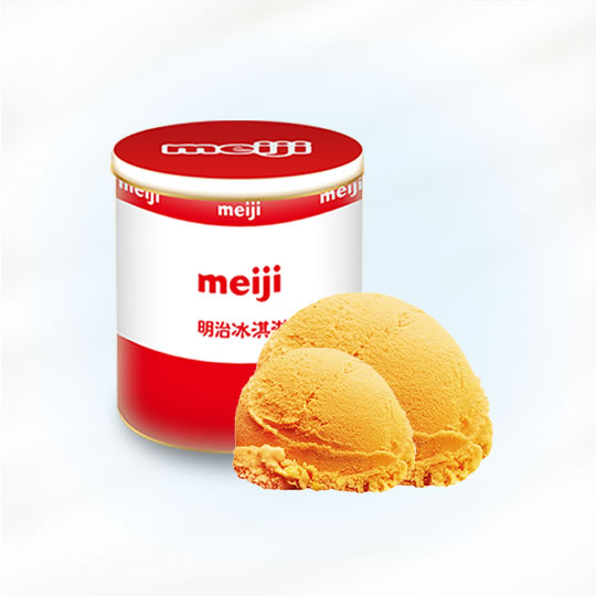明治冰淇淋-柳橙雪寶口味