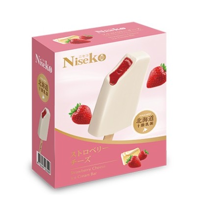 北海道 草莓起司乳雪糕 1