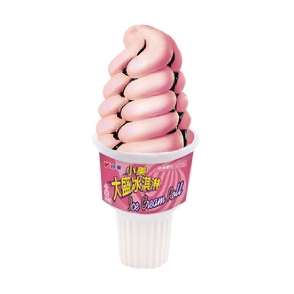 小美大盛冰淇淋-草莓優格